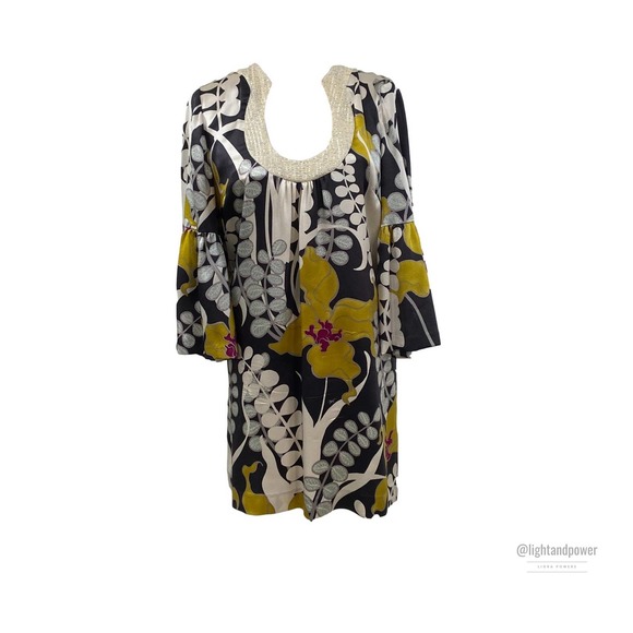 Trina Turk Dresses & Skirts - Trina Turk Los Angeles Silk Floral Tunic Dress  